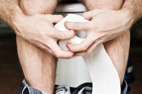 Problemas con las heces debido a parásitos en el cuerpo.