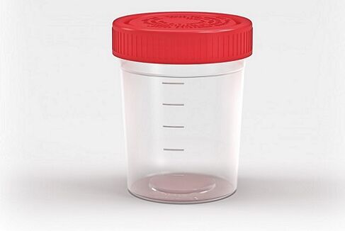 contenedor para pruebas de parásitos